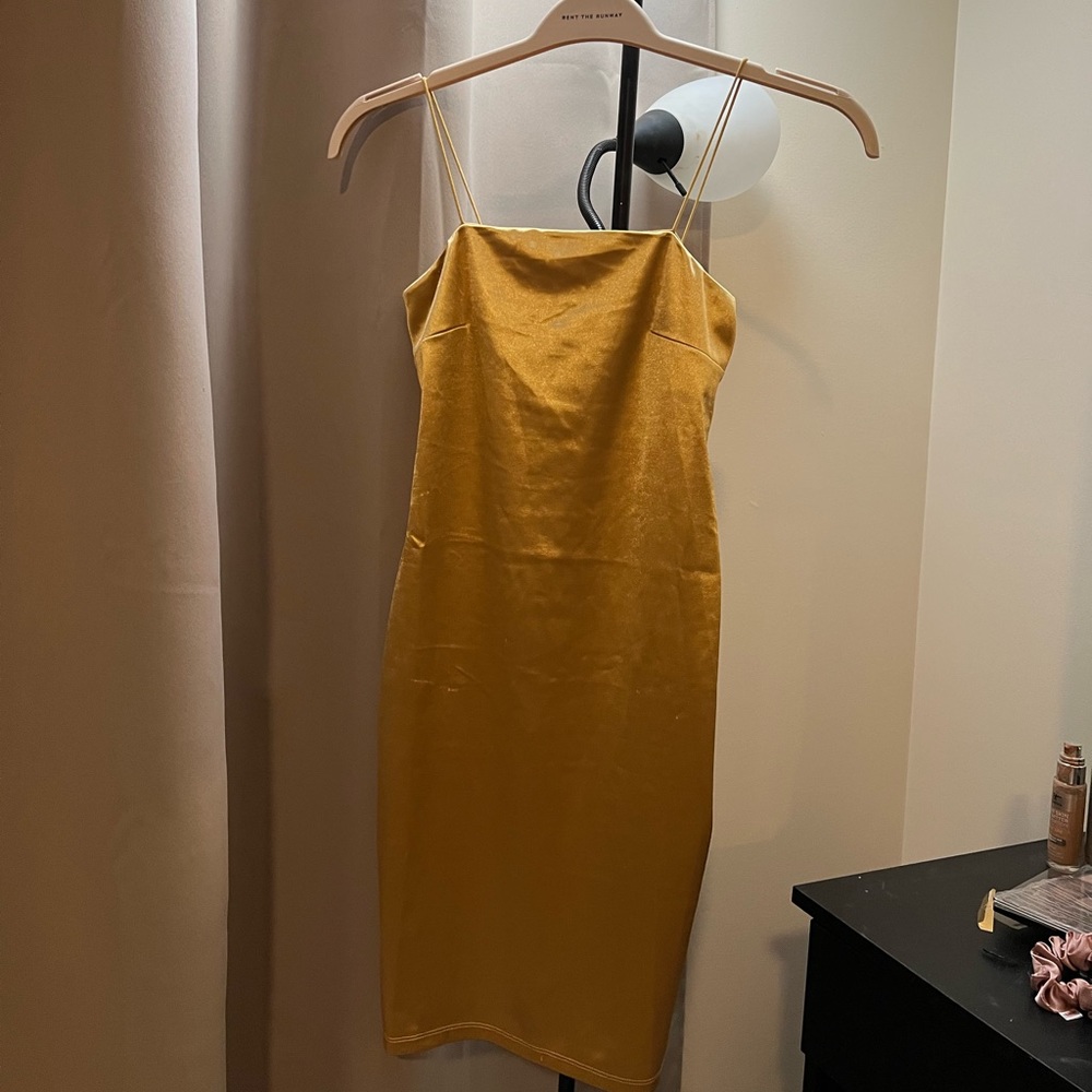 Gold Shimmery Bodycon
